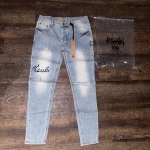 Ksubi Faded Blue Denim Jeans